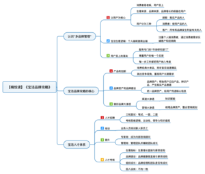 宝洁品牌攻略 导图