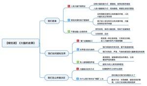 大脑的故事 导图