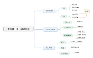 爱、金钱和孩子 导图